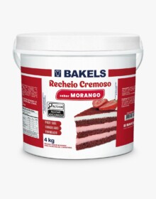 RECHEIO MORANGO BAKELS 4KG