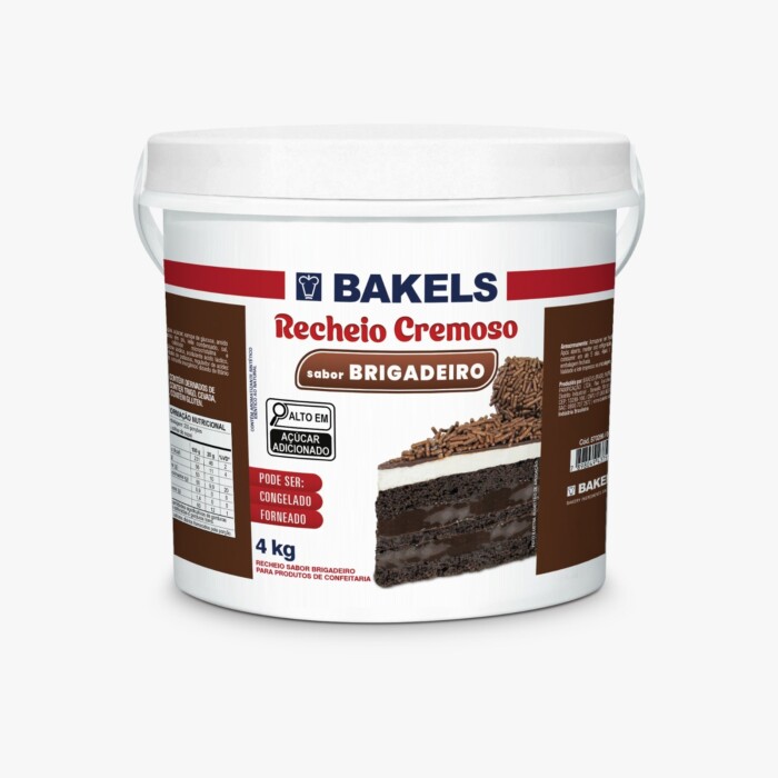 RECHEIO BRIGADEIRO BAKELS 4KG