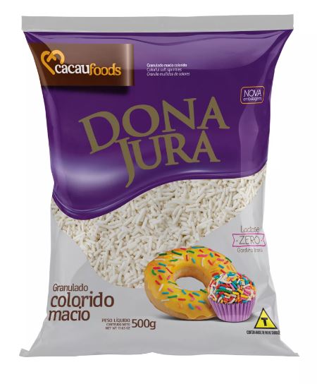 GRANULADO BRANCO DONA JURA 500G