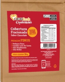COBERTURA CONFEITEIRO CACAU FOODS 3KG