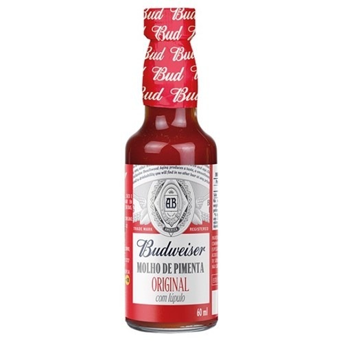 MOLHO DE PIMENTA BUDWEISER 60ML