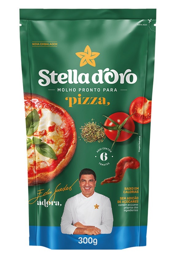 MOLHO PIZZA STELLA D'ORO 300G - BG Alimentos