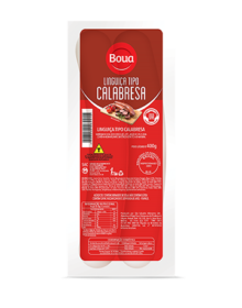 LINGUIÇA CALABRESA BOUA 400G