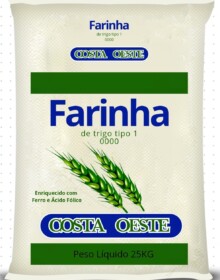 FARINHA DE TRIGO COSTA OESTE 0000 25KG