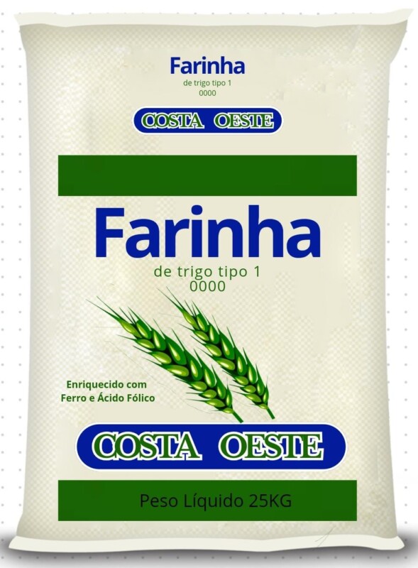 FARINHA DE TRIGO COSTA OESTE 0000 25KG