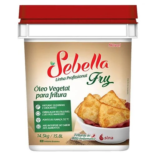 GORDURA COMPOSTO SEBELLA FRY BD 14,5KG