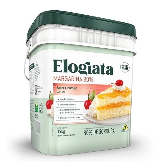 MARGARINA ELOGIATA 80% BD 15KG