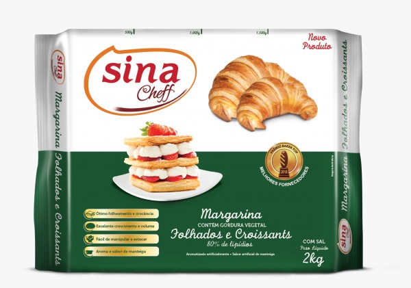 MARGARINA SINA MASSA FOLHADA 2KG