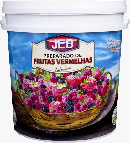 POLPA RECHEIO FRUTAS VERMELHAS JEB BD 4,100KG