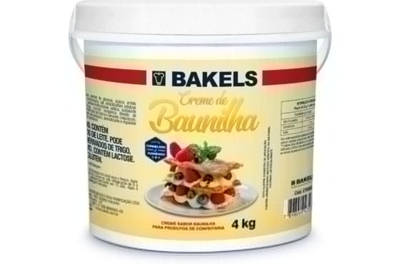 RECH CREME BAUNILHA BAKELS BD 4KG