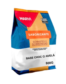 BASE CHOCOLATE COM AVELÃ MARVI 800G