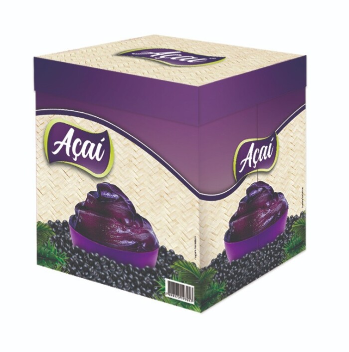 CAIXA PARA AÇAÍ 10L