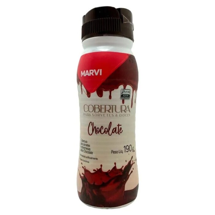 COBERTURA SORVETE MARVI CHOCOLATE 190G