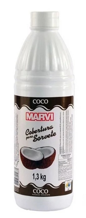 COBERTURA SORVETE MARVI COCO 1,3KG