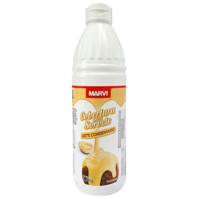 COBERTURA SORVETE MARVI LEITE CONDENSADO 1KG