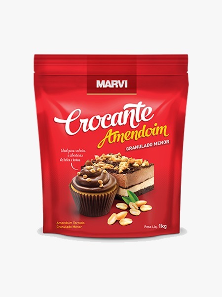 CROCANTE CASTANHA DE AMENDOIM MARVI 1KG