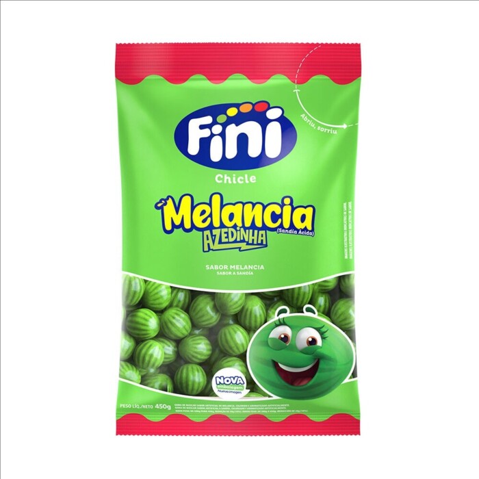 FINI CHICLE MELANCIA AZEDINHA 450G