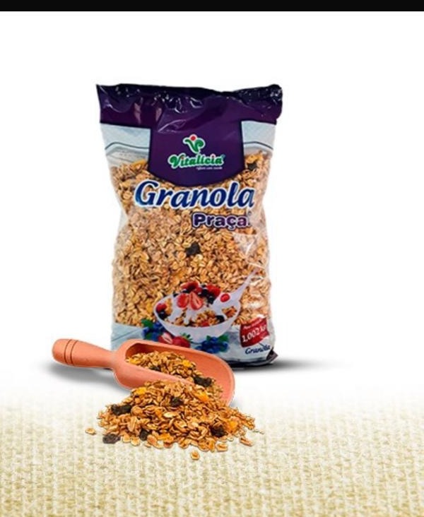 GRANOLA TRADICIONAL PRAÇAÍ VITALÍCIA 1KG