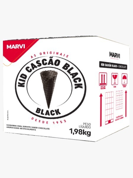 KID CASCÃO CHOCOLATE MARVI 1,98KG 120UN