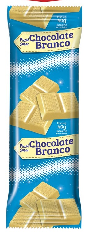 SACO PICOLÉ CHOCOLATE BRANCO PCT 250G