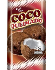 SACO PICOLÉ COCO QUEIMADO PCT 250G