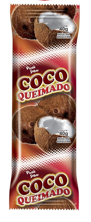 SACO PICOLÉ COCO QUEIMADO PCT 250G