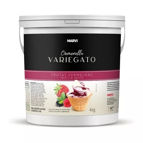 VARIEGATO FRUTAS VERMELHAS MARVI 4KG