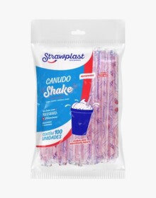 CANUDO SHAKE 21CM 100UN