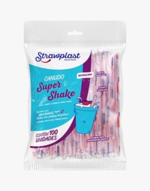 CANUDO SUPER SHAKE 21CM 100UN