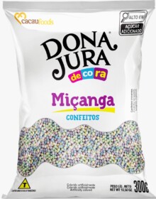 CONFEITO MIÇANGA COLORIDO BEBÊ 300G