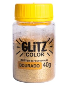 GLITTER PARA DECORAR FAB DOURADO 40G