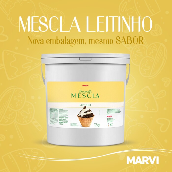 MESCLA LEITINHO MARVI 3,75KG