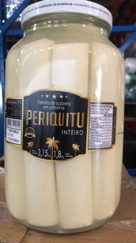 PALMITO AÇAÍ INTEIRO 1,800KG