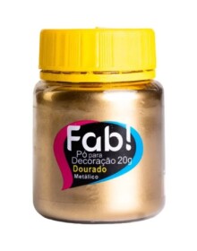 PÓ PARA DECORAR FAB DOURADO 20G