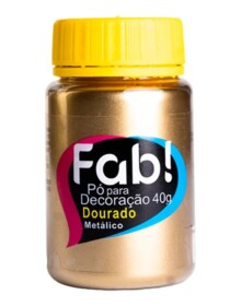 PÓ PARA DECORAR FAB DOURADO 40G