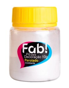 PÓ PARA DECORAR FAB PEROLADO 10G