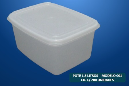 POTE SORVETE 1,5L PP001 NATURAL 200UN