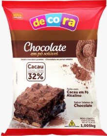 CHOCOLATE EM PO DECORA 32% 1,005KG