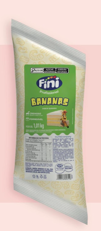 RECHEIO BANANAS FINI 1,01KG