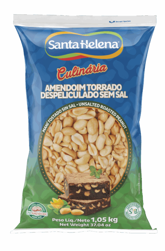 AMENDOIM SEM PELE BANDA SANTA HELENA 1KG