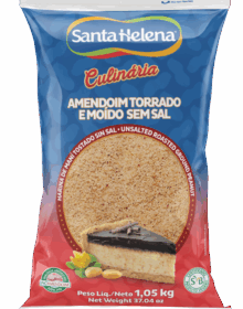 AMENDOIM FARINHA SANTA HELENA 1,05KG