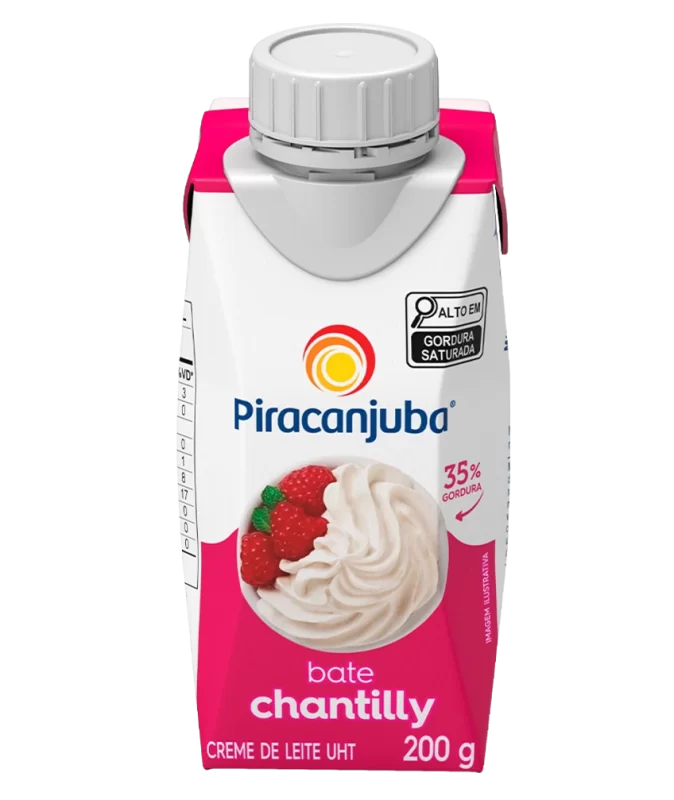 CHANTILLY PIRACANJUBA UHT 24X200G