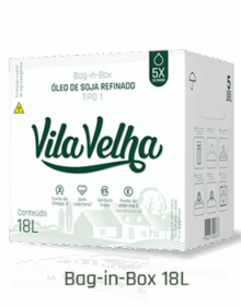 OLEO DE SOJA VILA VELHA BAG IN BOX 18L