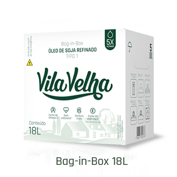 OLEO DE SOJA VILA VELHA BAG IN BOX 18L