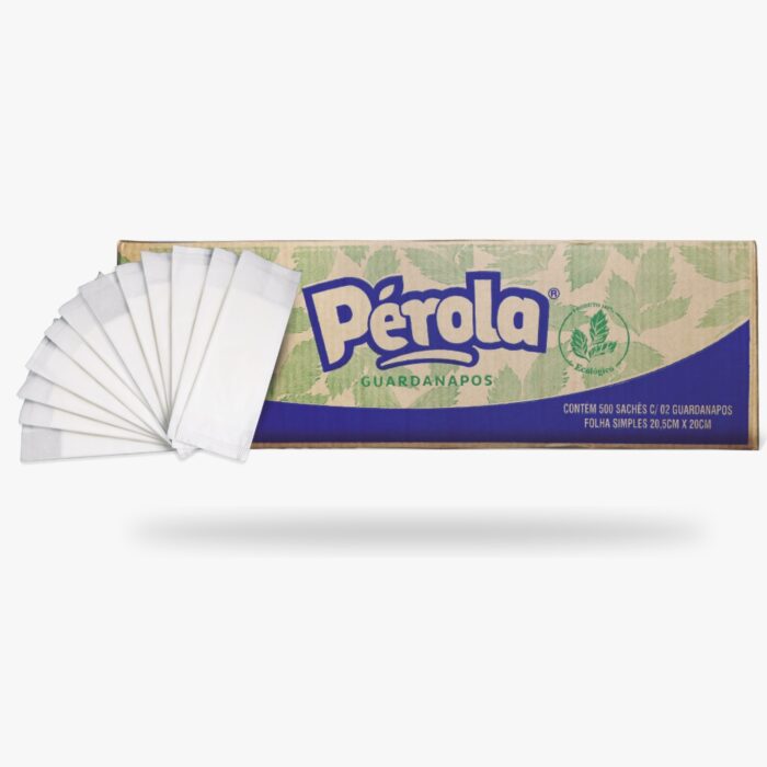 GUARDANAPO SACHE PEROLA 20X21 COM 1000UN