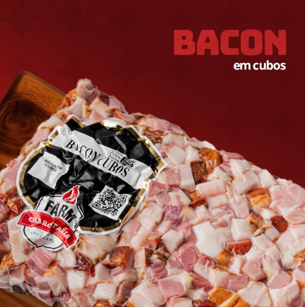 BACON FARM CUBOS 1KG