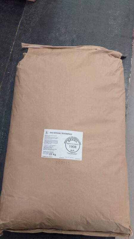OVO INTEGRAL EM PÓ MANTIQUEIRA 20KG
