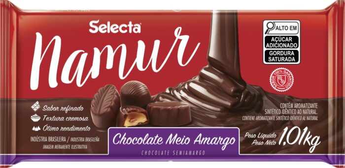 CHOCOLATE MEIO AMARGO NAMUR MIX 1KG