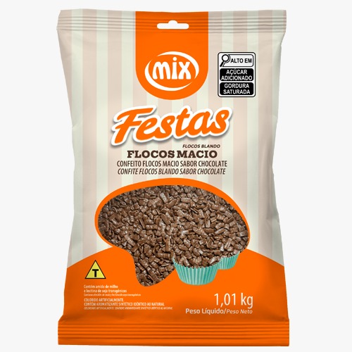 CHOCOLATE MIX FLOCOS MACIO 1,005KG