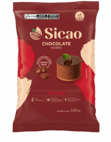 CHOCOLATE NOBRE AO LEITE  SICÃO GOTAS 2,05KG